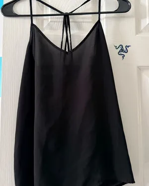 Abercrombie & Fitch Black Camisole Top thumbnail 1