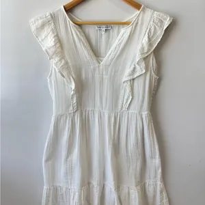 SPIRIT OF GRACE x NORDSTROM‎ Ruffled Midi Sundress Size Medium thumbnail 4