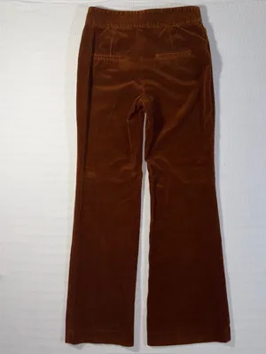 Zara Womens Corduroy Mid Rise Wide Leg Pant Size S Minimalist Preppy thumbnail 2