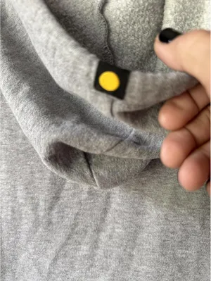 Life is Good Gray Zip-Up Hoodie with Front Print thumbnail 5