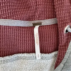 Free people jersey style hoodie thumbnail 3