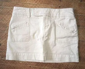 American Eagle tan size 2 Y2K mini skirt thumbnail 1