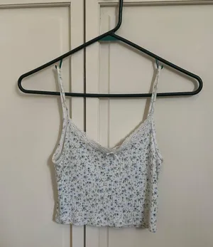 Brandy Melville Floral Tank Top thumbnail 1