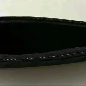SKIMS Black Cosmetic Bag Neoprene Waterproof MakeUp Pouch Travel Clutch NWOT thumbnail 2