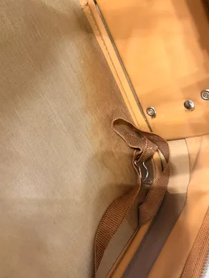 Vintage Brown Leather Briefcase thumbnail 6