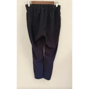 Lululemon On the Fly 7/8 Pant True Navy Luxtreme Drawstring Trousers Sz 4 thumbnail 4