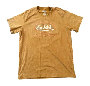Von Dutch American Heritage Acid Wash Graphic T-Shirt Large Motorcycle Men thumbnail 1