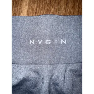 NVGTN Women Heather Grey Seamless High Waisted Workout‎ Leggings Size Medium thumbnail 3