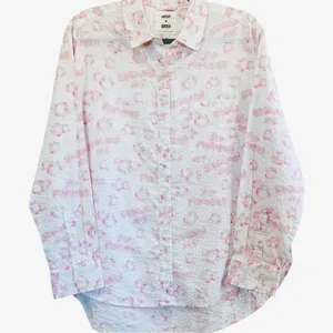 Aerie Wicked Sample Piece Glinda Pink Cloque Shirt Rare Wickedcore Whimsical thumbnail 4