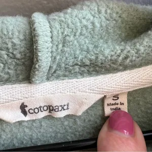 Cotopaxi Women's Do Good Organic Crop Sweatshirt Hoodie Size Small thumbnail 7