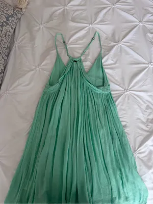 O'Neill Mint Green Strapless-Look Summer Dress thumbnail 3