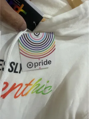 Pride Hoodie The Phluid Project White Hoodie M size cod3 thumbnail 2