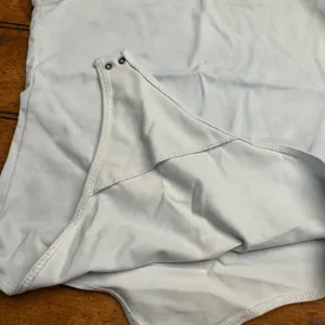 Abercrombie Fitch Soft A F Collection‎ Light Blue Tank Bodysuit Women's Size M thumbnail 3