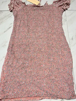 NWT Who I Am Pink Floral Off the Shoulder Ruffle Sleeve tie Front mini dress 10 thumbnail 4