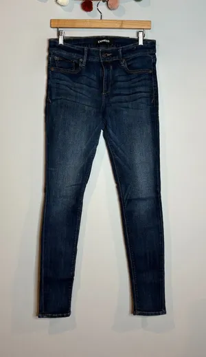 Express Mid Rise Legging jeans thumbnail 1