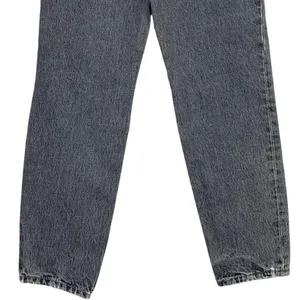 ZARA Wide Leg High Rise Vintage DInspired istressed Cropped Jeans 2 Rinsed Black thumbnail 7