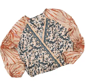 Free People Floral Cruisin Together print top, US Women's Medium NWOT thumbnail 5