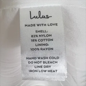 NWT Lulus White Pearl Trim Sleeveless Mini Dress Size Small thumbnail 10