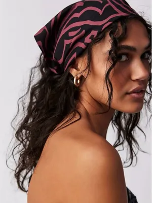 Free People NAMJOSH Little Honey Hair Scarf NWT Bohemian Gypsy Festival Summer thumbnail 2
