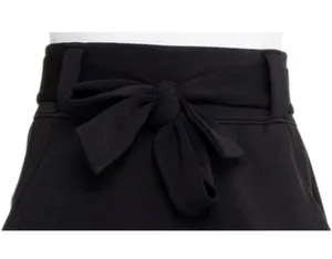 Spanx AirEssentials Bermuda Shorts Very Black High-Rise Waist Tie-Waist Belted S thumbnail 3