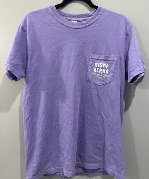 Comfort Colors Sigma Alpha Founders Day Tee thumbnail 1