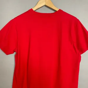 Vintage Lauren Ralph Lauren T-Shirt Red FLAWS Short Sleeve Crest Logo Women‎ Lrg thumbnail 5