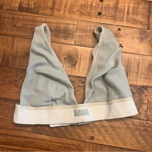SKIMS Cotton-Blend‎ Plunge Bralette thumbnail 2