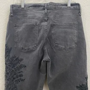 FREE PEOPLE We The Free OB737354 Embroidered Girlfriend Jeans Size 29 thumbnail 10