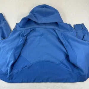 Lululemon Scuba Oversized Full Zip Hoodie Blue Women M/L‎ Fleece Jacket thumbnail 10