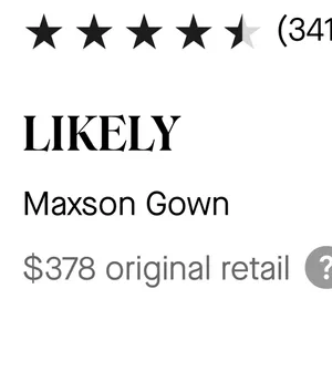 Likely Maxson Gown thumbnail 3