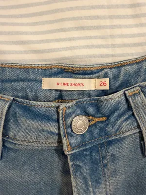 Levi’s Denim A-Line Shorts thumbnail 3