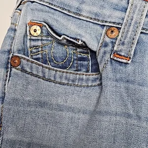 True religion curvy skinny blue denim jeans size 26 thumbnail 4