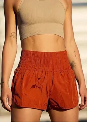 Women's FP shorts Orange thumbnail 1