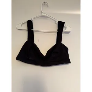 Intimately Free People Womens Black‎ Mesh Lined Adjustable Strap Bralette size L thumbnail 3