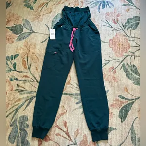 FIGS Zamora Maternity Jogger In Teal thumbnail 2
