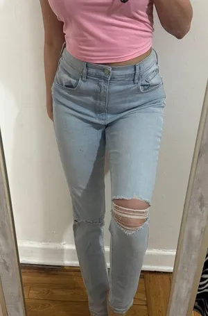 Garage size 9 ultra high rise light blue jeans women’s jean pants thumbnail 3
