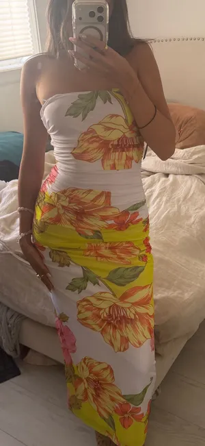 Floral maxi dress thumbnail 2