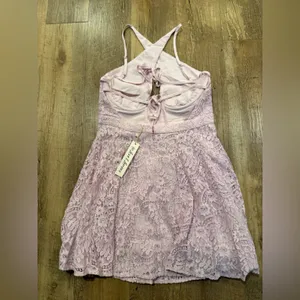 NWT For Love & Lemons Carmela Mini Dress Size Medium Lace thumbnail 6