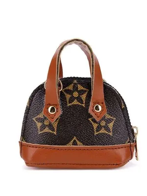 Source Unknown NWOT Mini Fashion Coin Purse/Keychain thumbnail 2