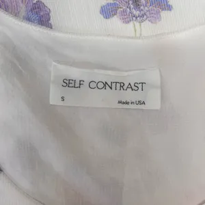 Anthropologie Self contrast Stacee Swing‎ Mini Dress size small thumbnail 5