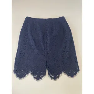 LOFT Navy Lace Overlay Skirt Size 10 thumbnail 5