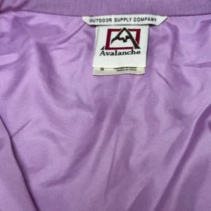 Avalanche Outdoor Supply Co Women Lavender Quilted Quarter Zip Pullover Jacket S thumbnail 5