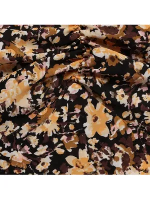 Petal & Pup Oona Midi Dress In Black Ditsy Floral XS nwt HTF thumbnail 3