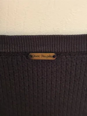 Rare Free People Black Kombucha Cuff Thermal ASO Vampire Diaries thumbnail 4