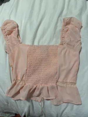 PacSun light pink babydoll top thumbnail 2