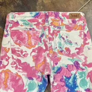 Levi's Watercolor Floral Ankle Length Denim Skinny Legging 31 thumbnail 8