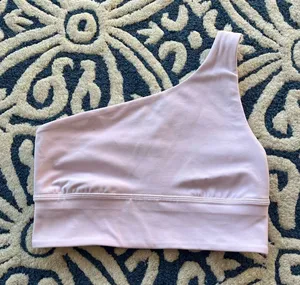 Pink Lululemon Asymmetrical Bra thumbnail 1