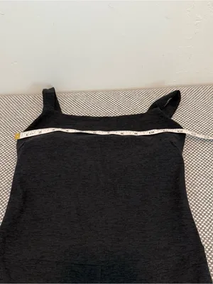 Beyond Yoga Spacedye Hit The Scene Jumpsuit Darkest Night Black Gray Small Bra thumbnail 10