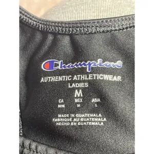 Champion Sports‎ Bra Womens Size M Racerback Black thumbnail 2