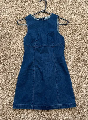 Forever 21 Jean Dress thumbnail 1